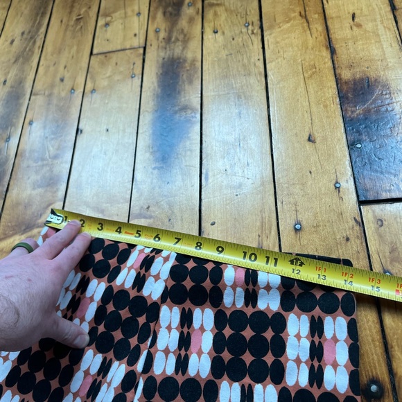 Anthropologie Maeve Women’s Small The Margot Kick Flare Pants Geometric Stretch - Picture 7 of 9